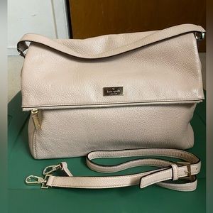 KATE SPADE Crossbody Shoulder Bag Convertable Flap Handbag
